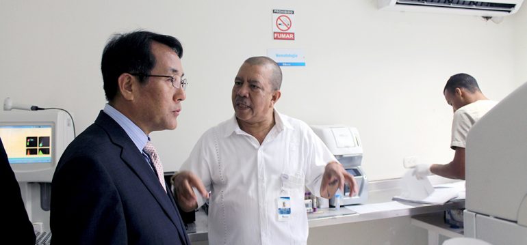 Inauguración del Almacén construido con el apoyo de la agencia KOICA